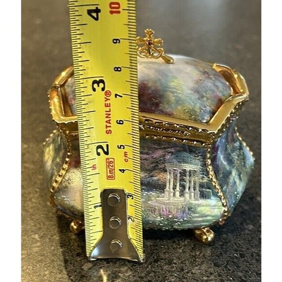 Thomas Kinkade Blessings "Have Faith'  Musical Prayer Box  Numbered‎ - Picture 12 of 12